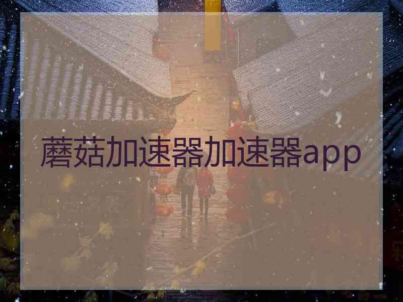 蘑菇加速器加速器app 蘑菇加速器加速器app