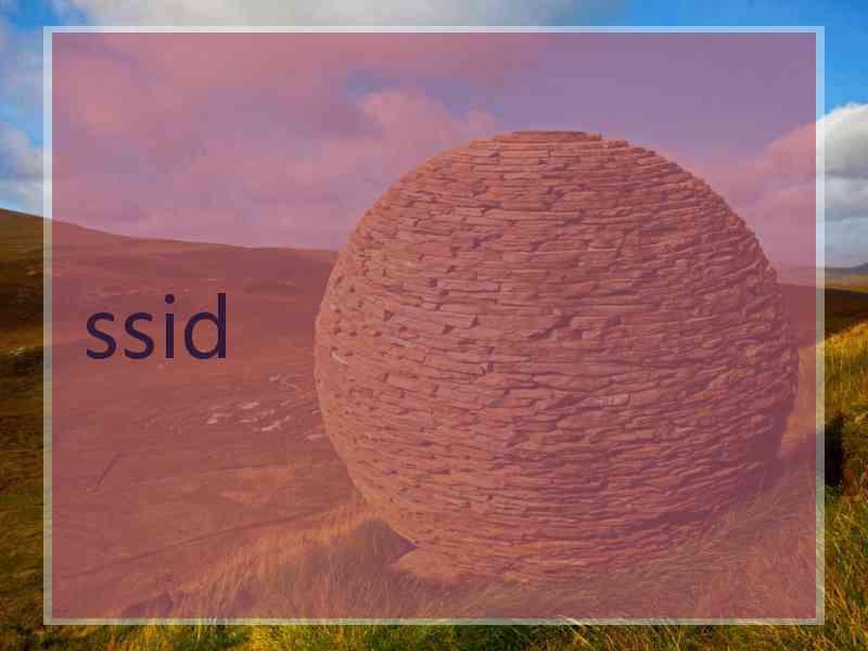 ssid ssid