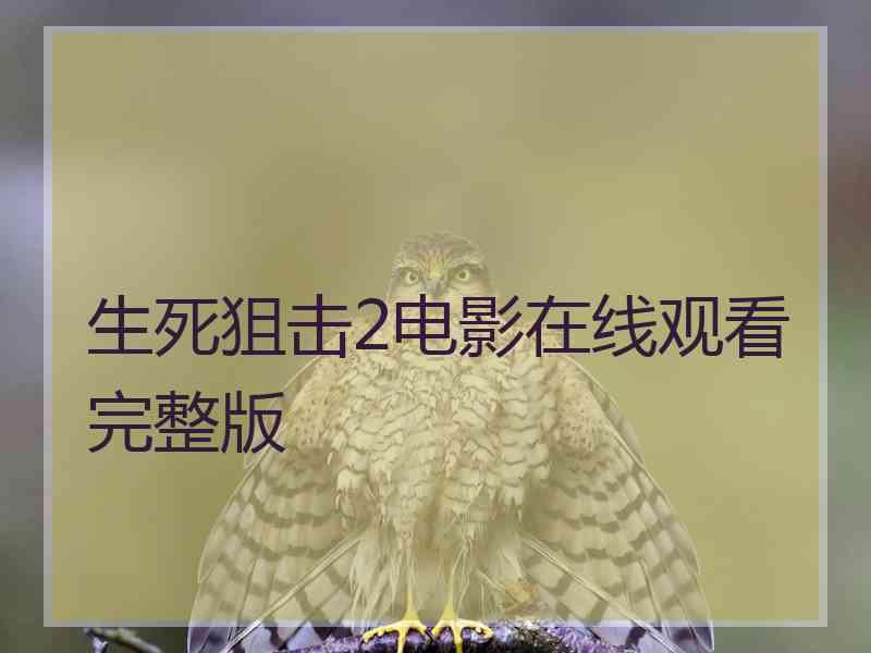 生死狙击2电影在线观看完整版