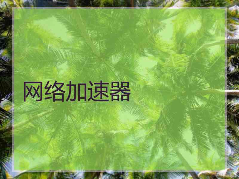 网络加速器