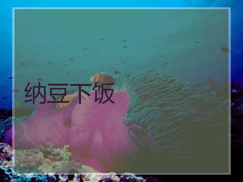 纳豆下饭