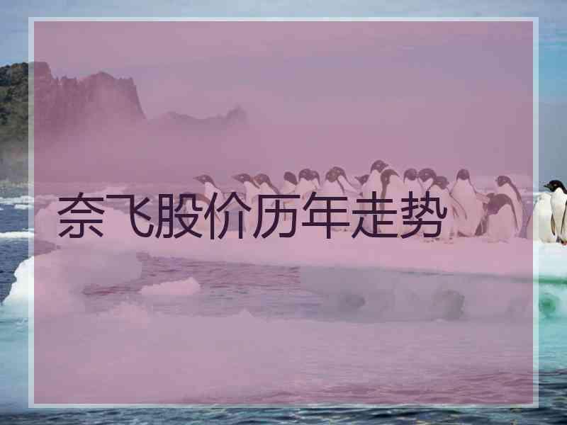 奈飞股价历年走势