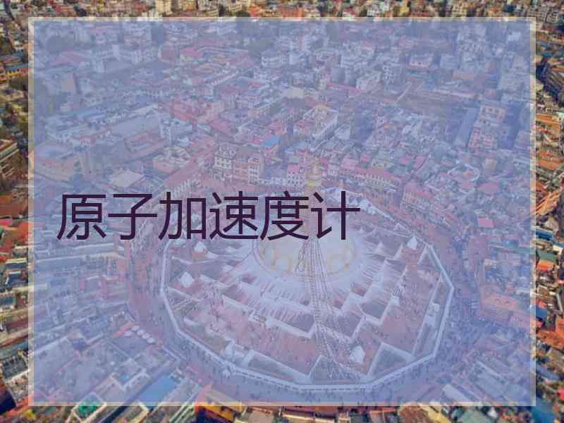 原子加速度计