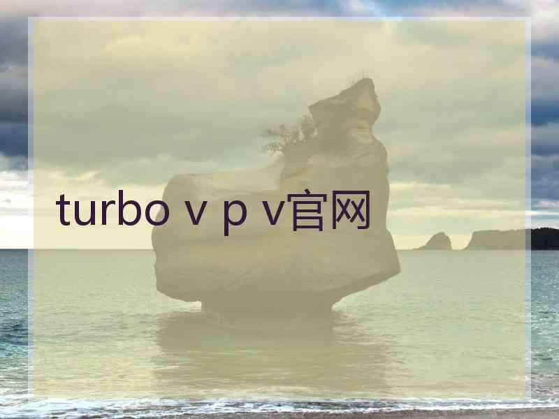 turbo v p v官网